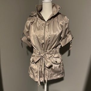 Jou Jou hooded jacket in a nice creamy color